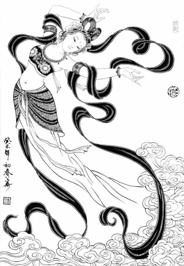 简述国画基础写意花鸟的绘画技法,细说国画中的34种技法