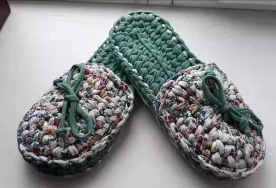 毛线拖鞋钩针方法视频教程全集,钩拖鞋能不能用4.0的钩针