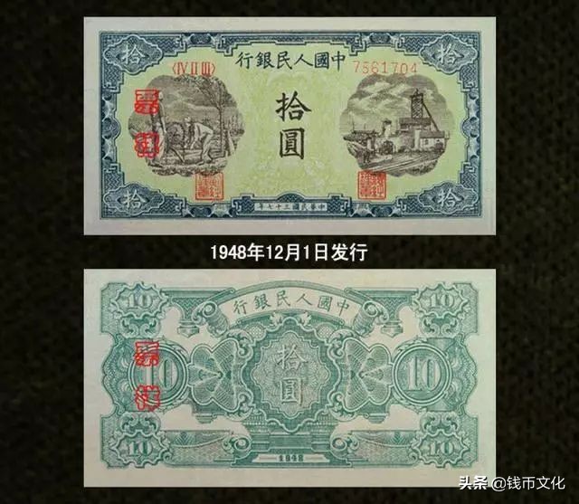 十大精美纸币图片大全,中国纸币图录书籍2023版