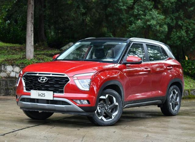 13万现代suvix25,13万公里现代ix25手动二手车