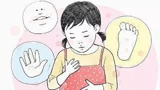 仔猪身上有出血点和结痂是什么病,孩子总是有一两个出血点反反复复