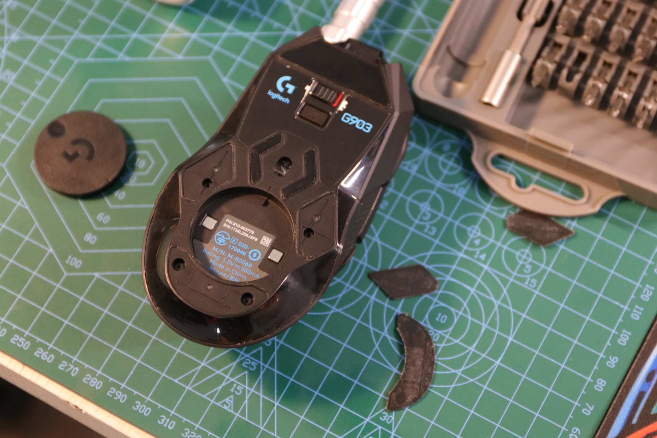 罗技g903电竞游戏双模无线鼠标,罗技g903鼠标坏了怎么自己维修