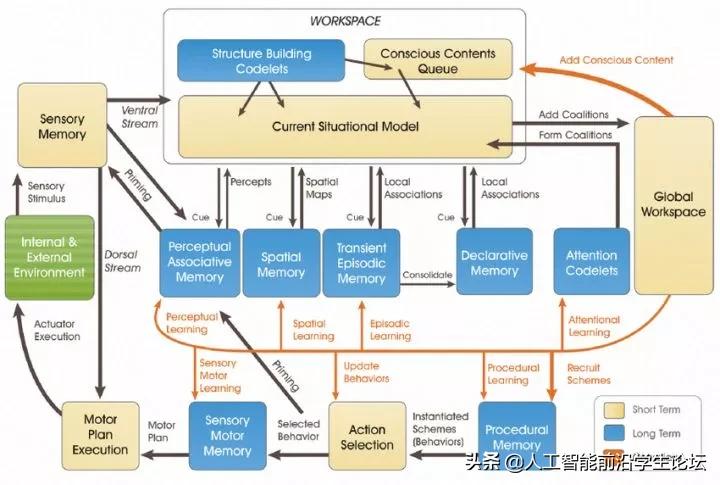 生物，AI，心理：目前的大脑/认知/意识/AGI/DRL模型