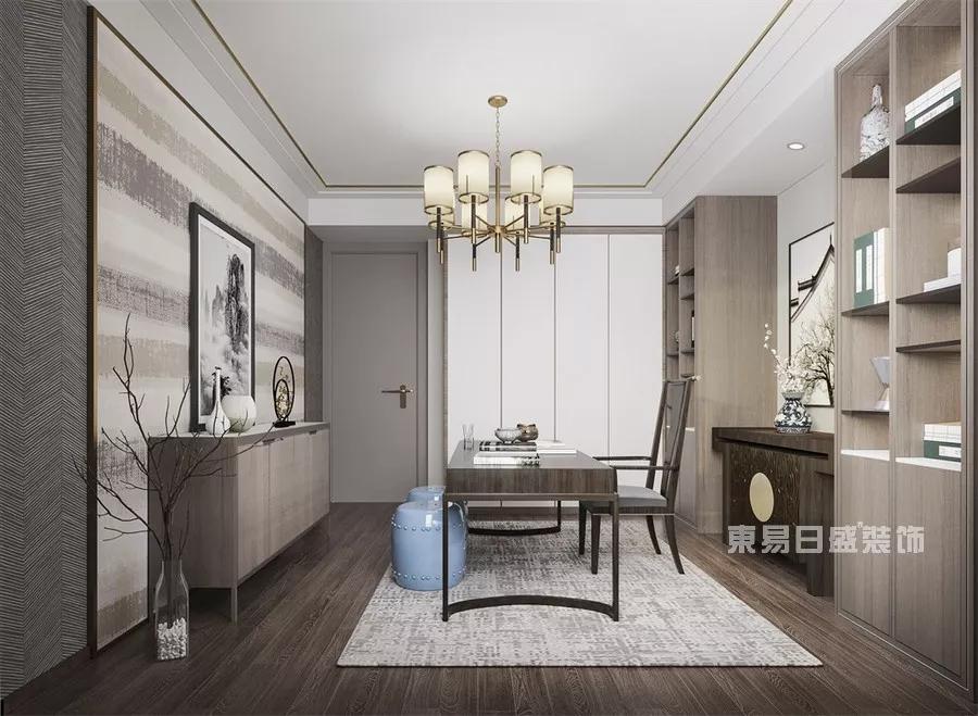 100个绝美书房设计,简单高端大气八平米书房设计