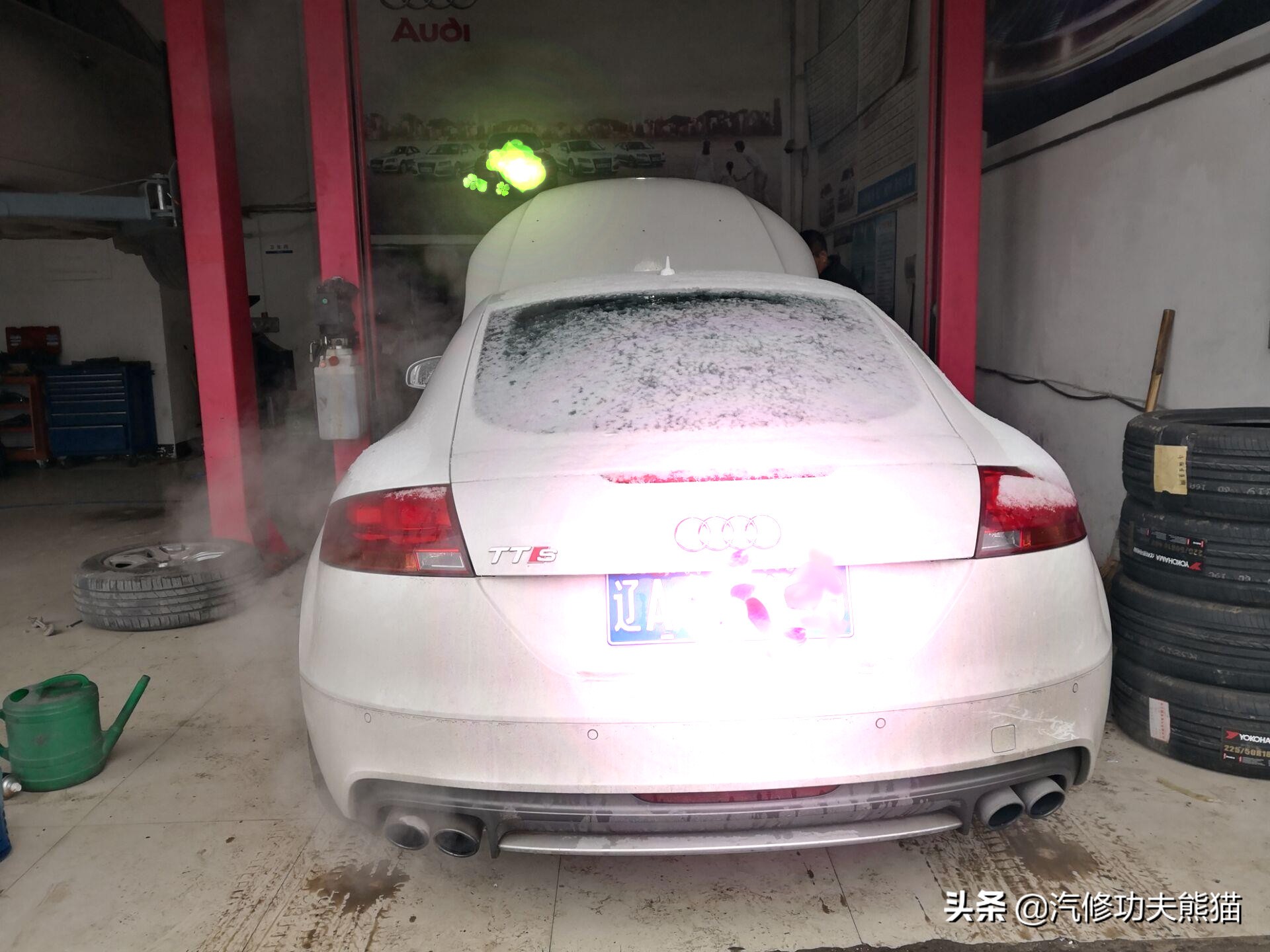 13年奥迪tts多少公里烧机油,奥迪tts急加速故障灯