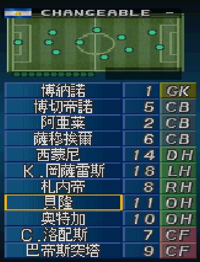 实况足球2000国家队5大顶级前腰，放现在有的估计只能看饮水机