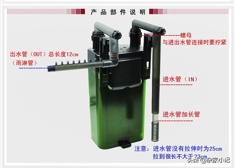 安彩小型鱼缸过滤器推荐,森森壁挂过滤器803多大缸用合适