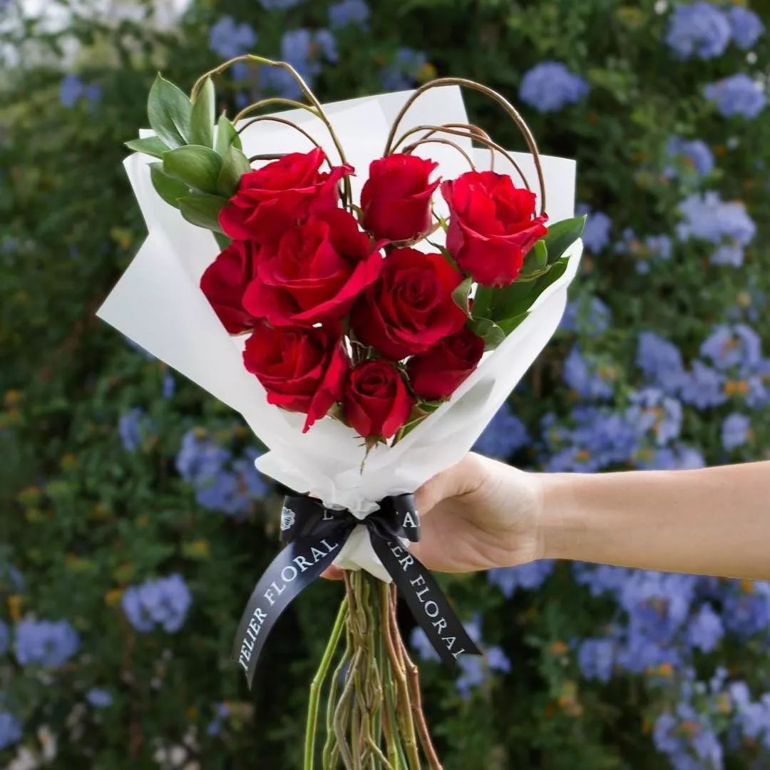 表白神器｜心形花束图片集锦（含教程）