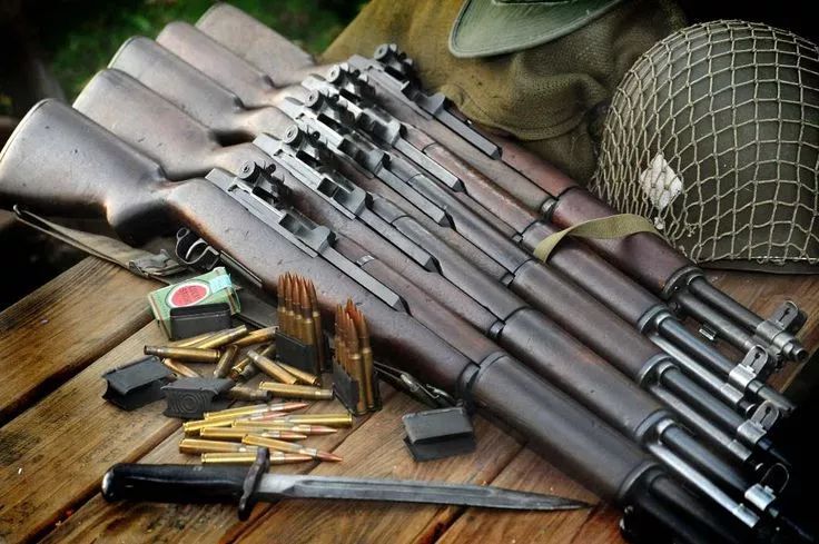 顺溜用的半自动步枪,二战枪械大百科半自动步枪