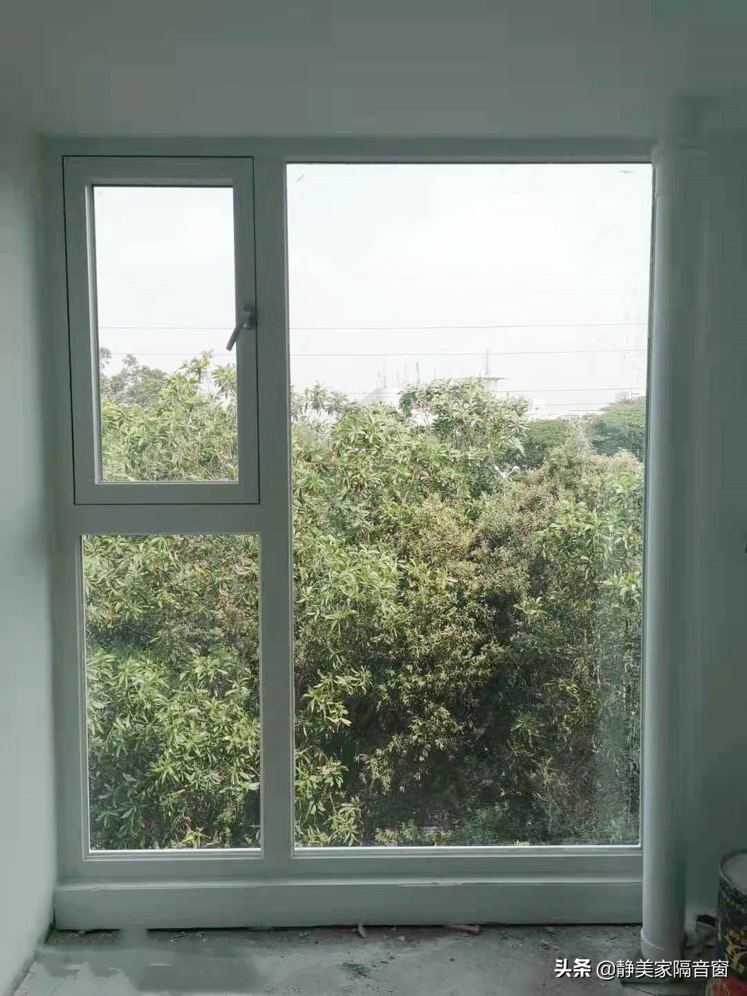 「静美家隔音窗」安装南山区“名仕春天”，解决噪音困扰