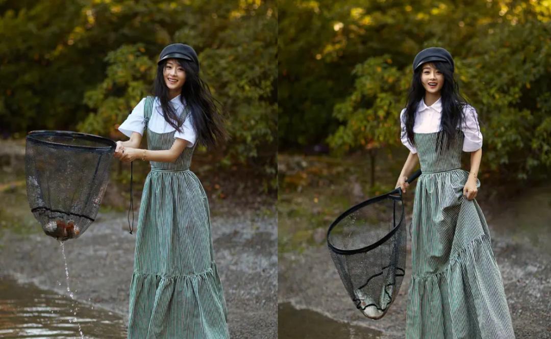 赵丽颖被嘲土的视频,赵丽颖被指撞脸