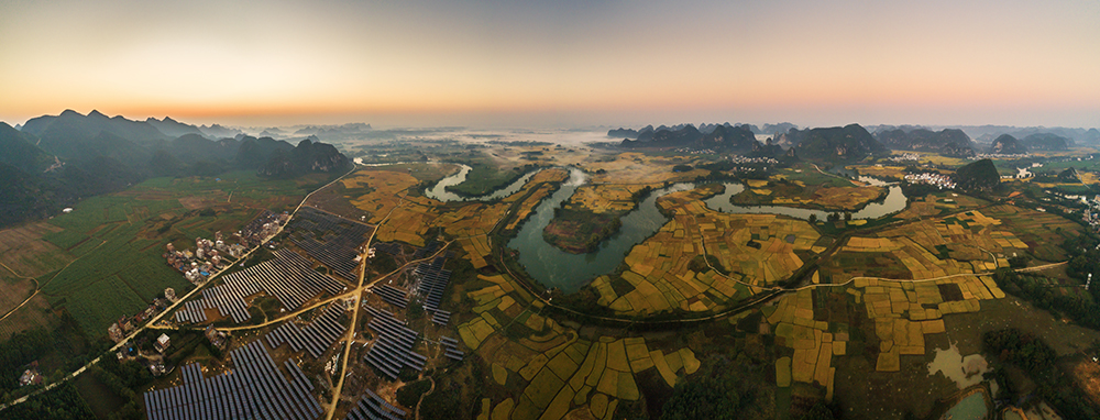 广西南宁上林大明山风景美,上林大龙洞风景美如画