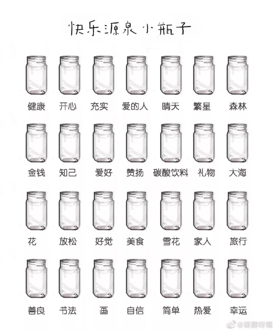 超火的小瓶子涂鸦原图,涂鸦小瓶子颜值原图