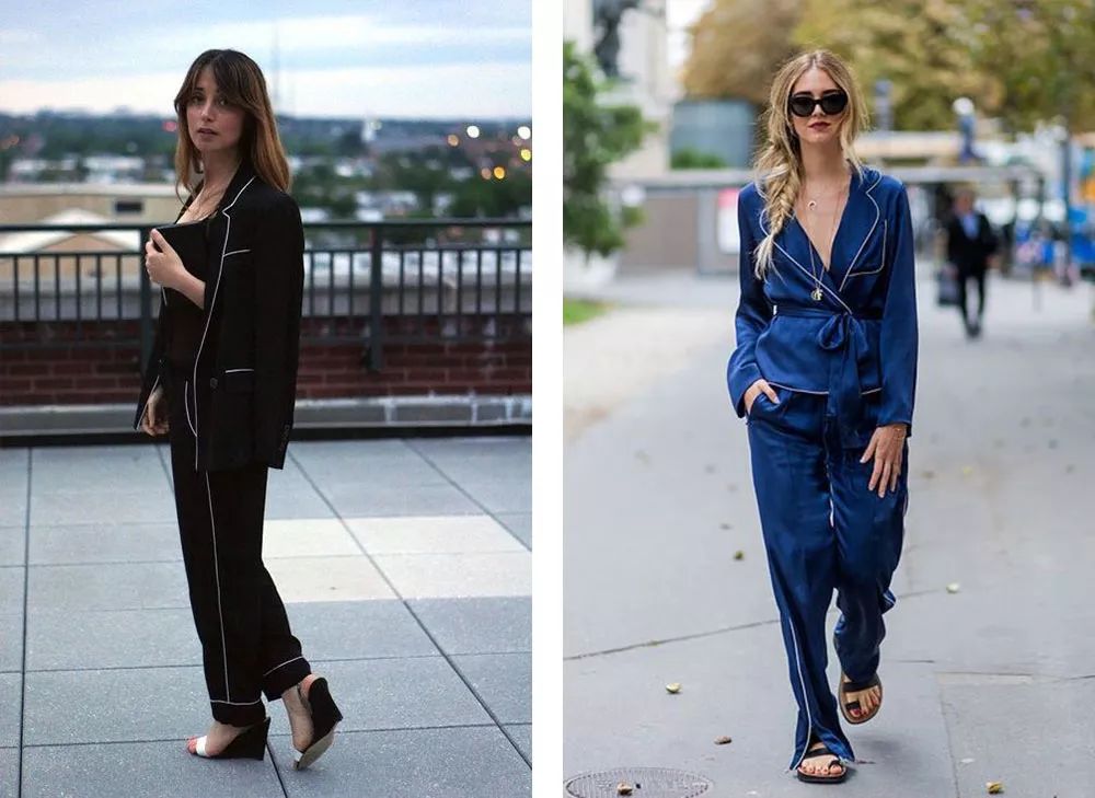 宅家里也要风情万种睡衣风格大赏,宅家好穿的睡衣简约又实穿