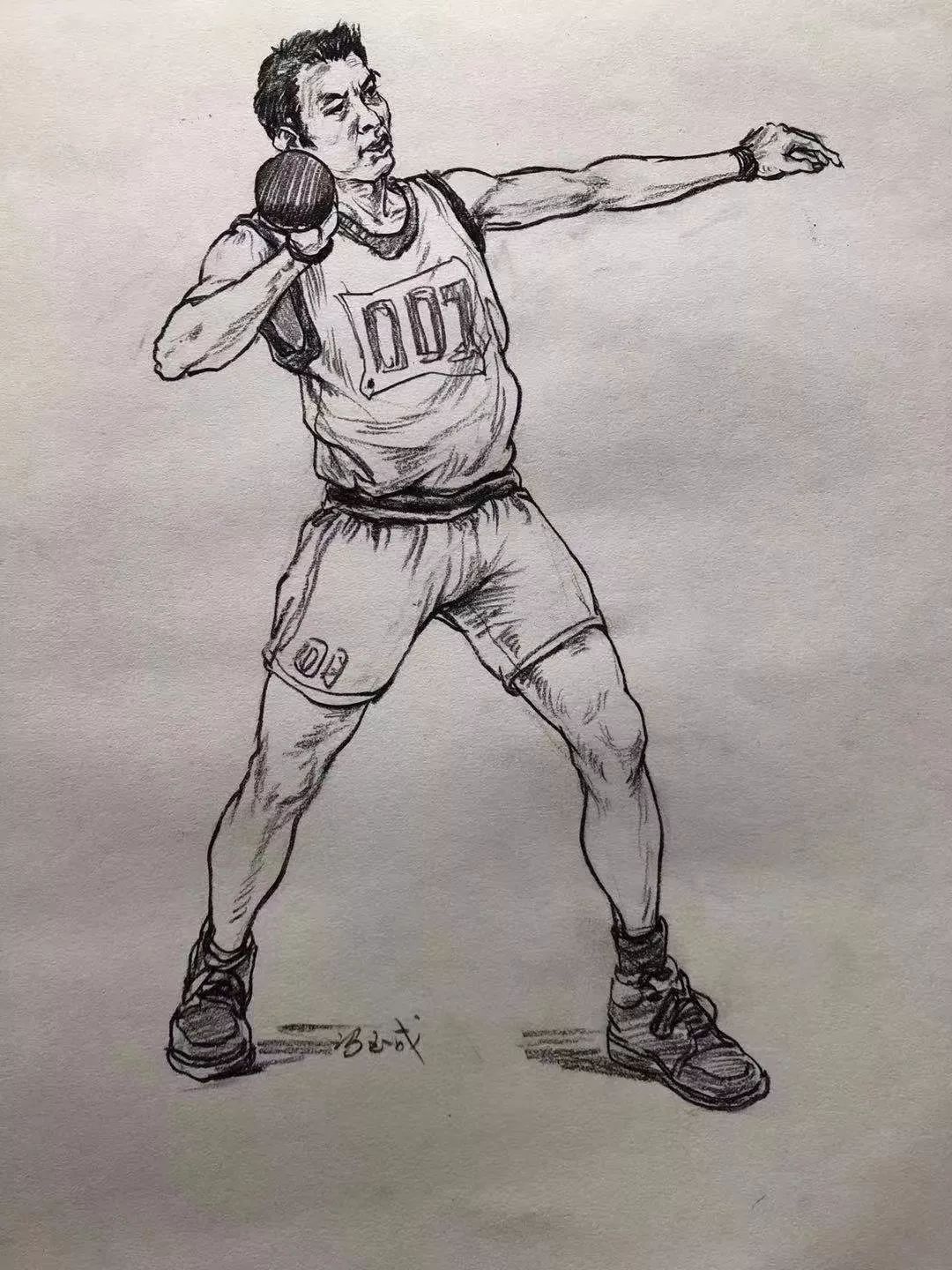 山东联考2021速写状元,2019年山东联考范画