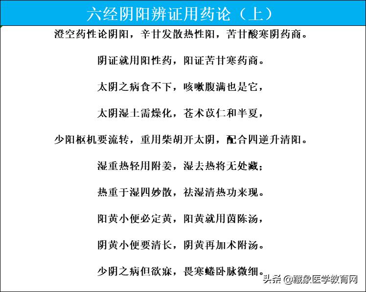 中医辩证用药——阴阳诀（内含重点：阴阳与用药关系图）