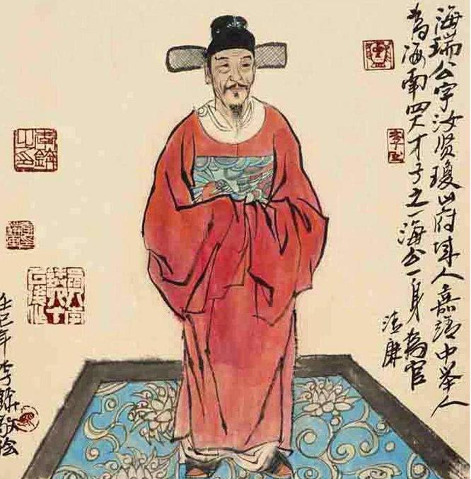 敢于直谏的大臣海瑞,海瑞以小博大不惧强权