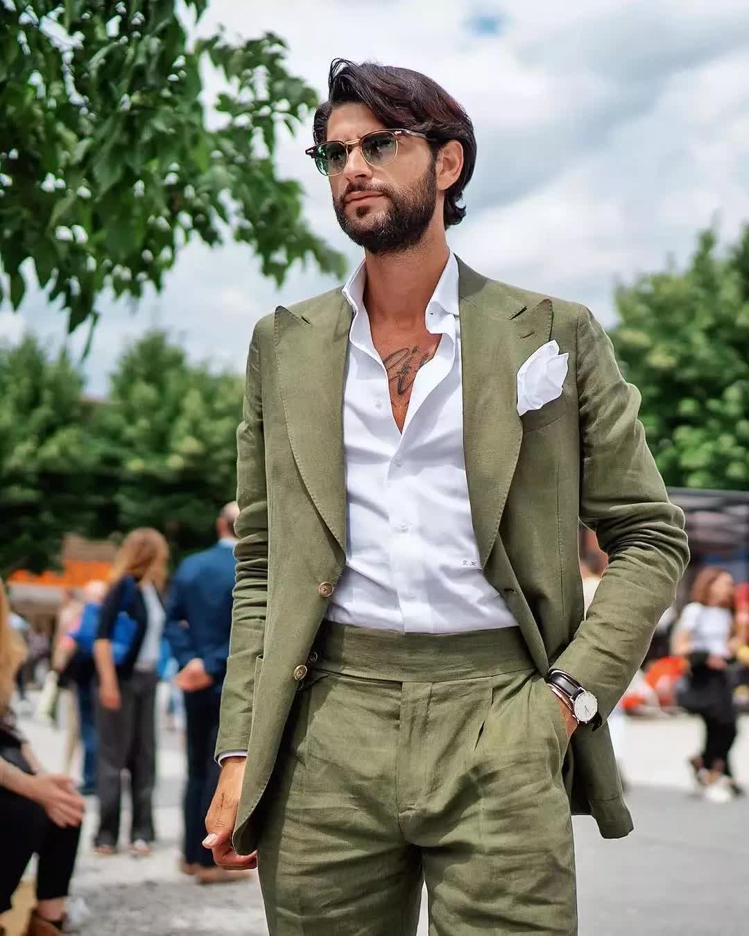 热天怎么穿西服,夏天穿西服太热怎么办