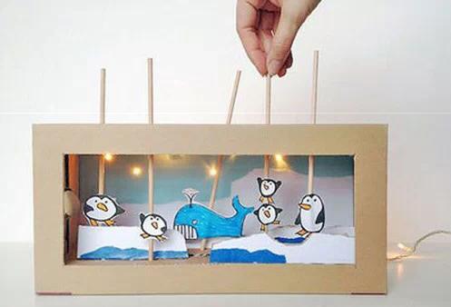 鞋盒手工创意小学,4-6岁儿童鞋盒手工小汽车