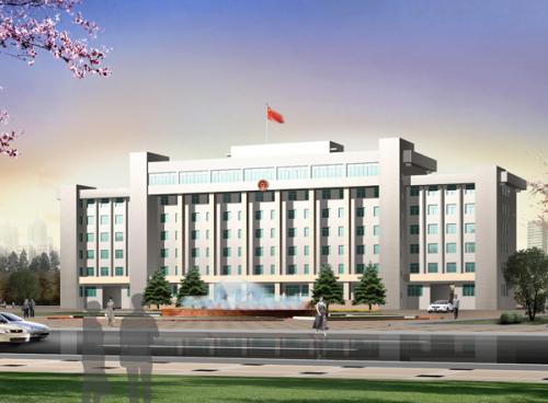 陕西西安长安区政府大楼,陕西各市政府办公大楼