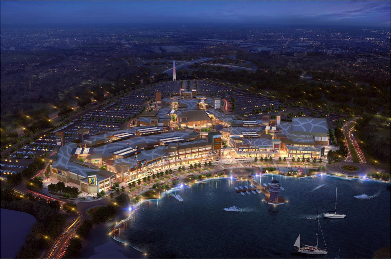 约10万方王府井奥莱火热招商中，小镇的繁华正式启幕