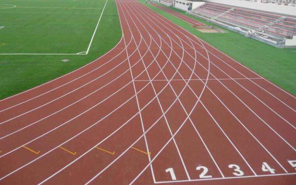 标准田径场地示意图,标准田径场地的设计步骤和方法
