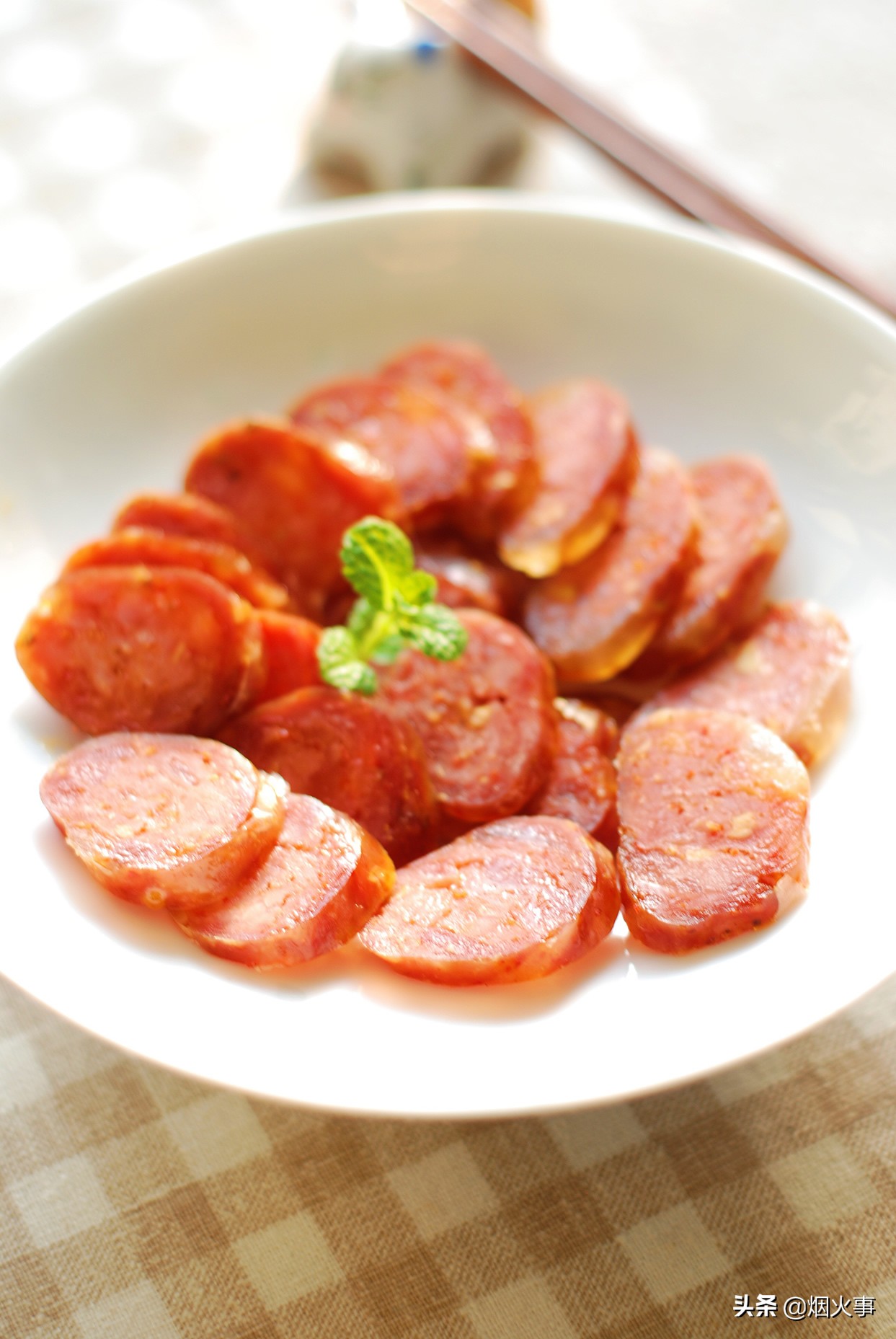 奶奶做的香肠,奶奶教我的腌辣椒方法