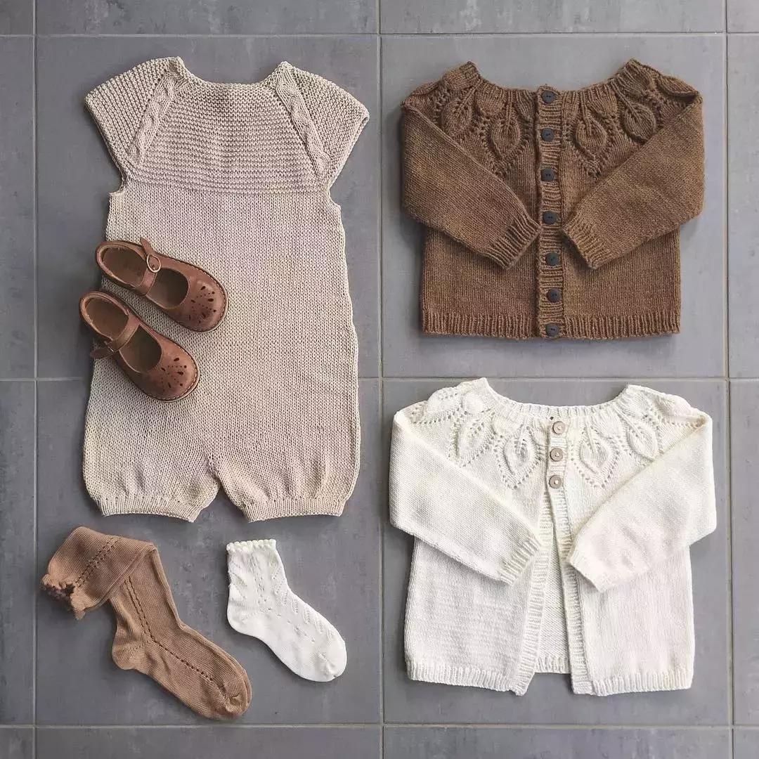 宝宝衣服编织教程0-1岁连体,宝宝个性连体衣的编织教程完整版