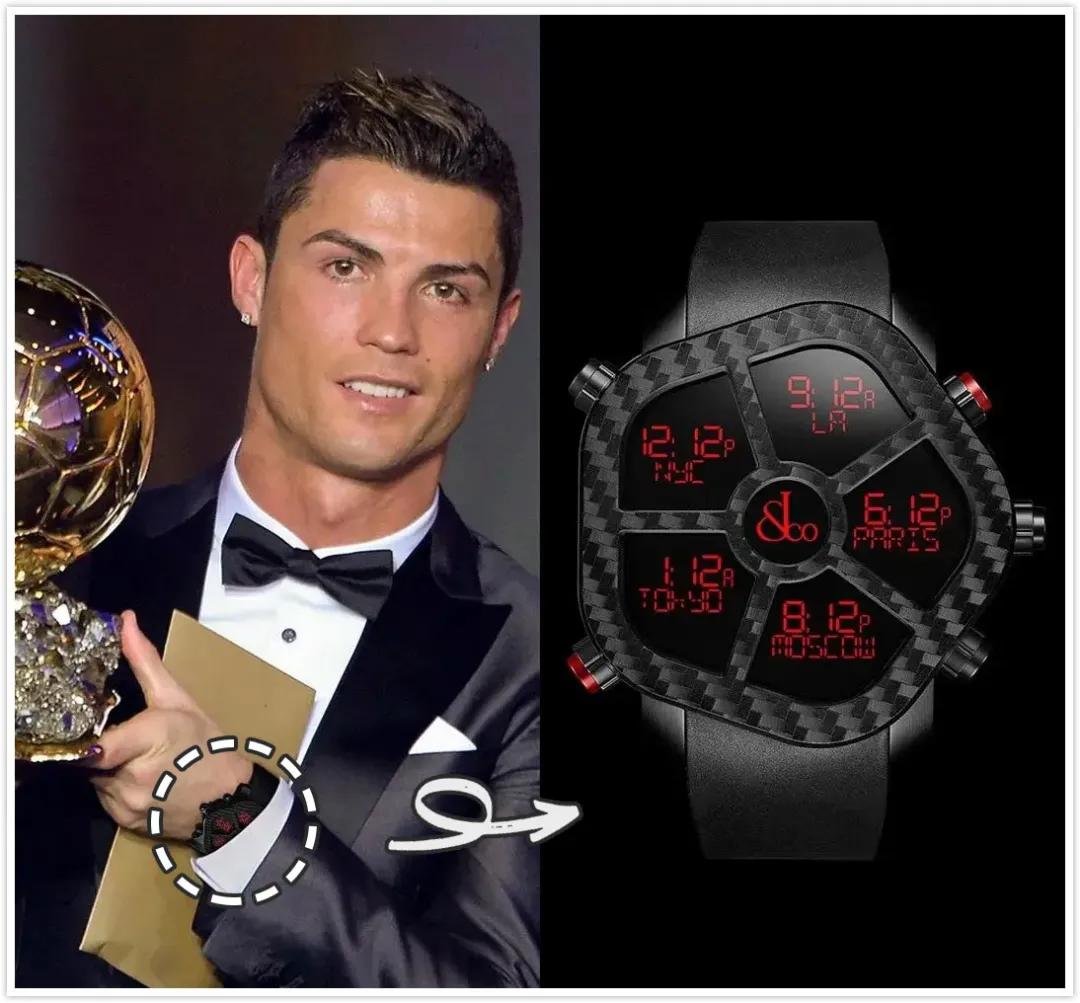 c罗定制的表,c罗日常搭配手表