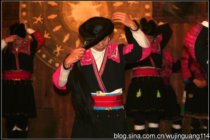 奇观：广西红瑶美女长发世界第一,图