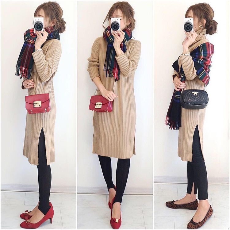 冬季18套气质搭配保暖少女感 (18套冬日时髦保暖穿搭百搭又好看)