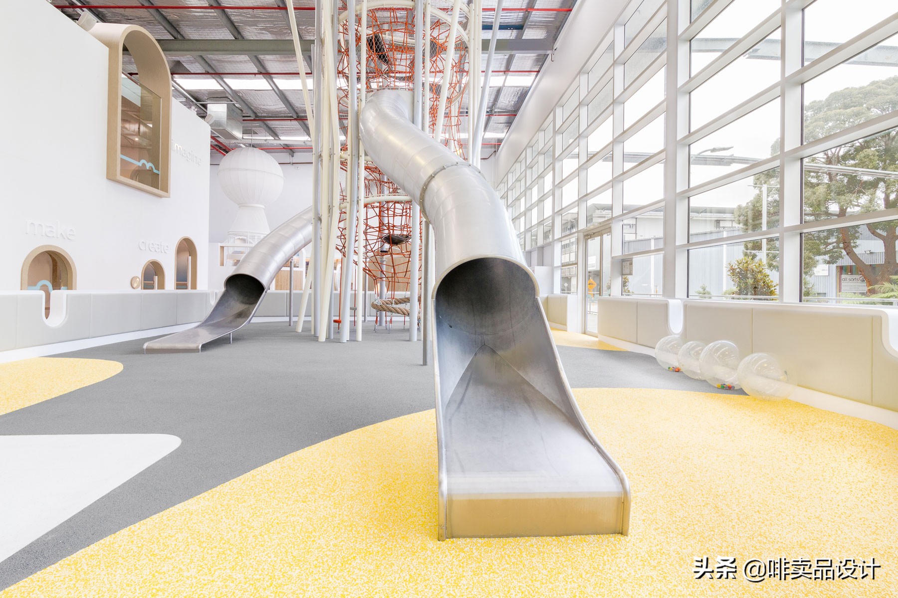 餐饮空间⇛悉尼最时尚NUBOCHATSWOOD儿童游乐场有食有玩