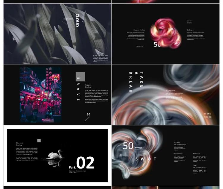 400套精简室内设计ppt,高大上的ppt设计图