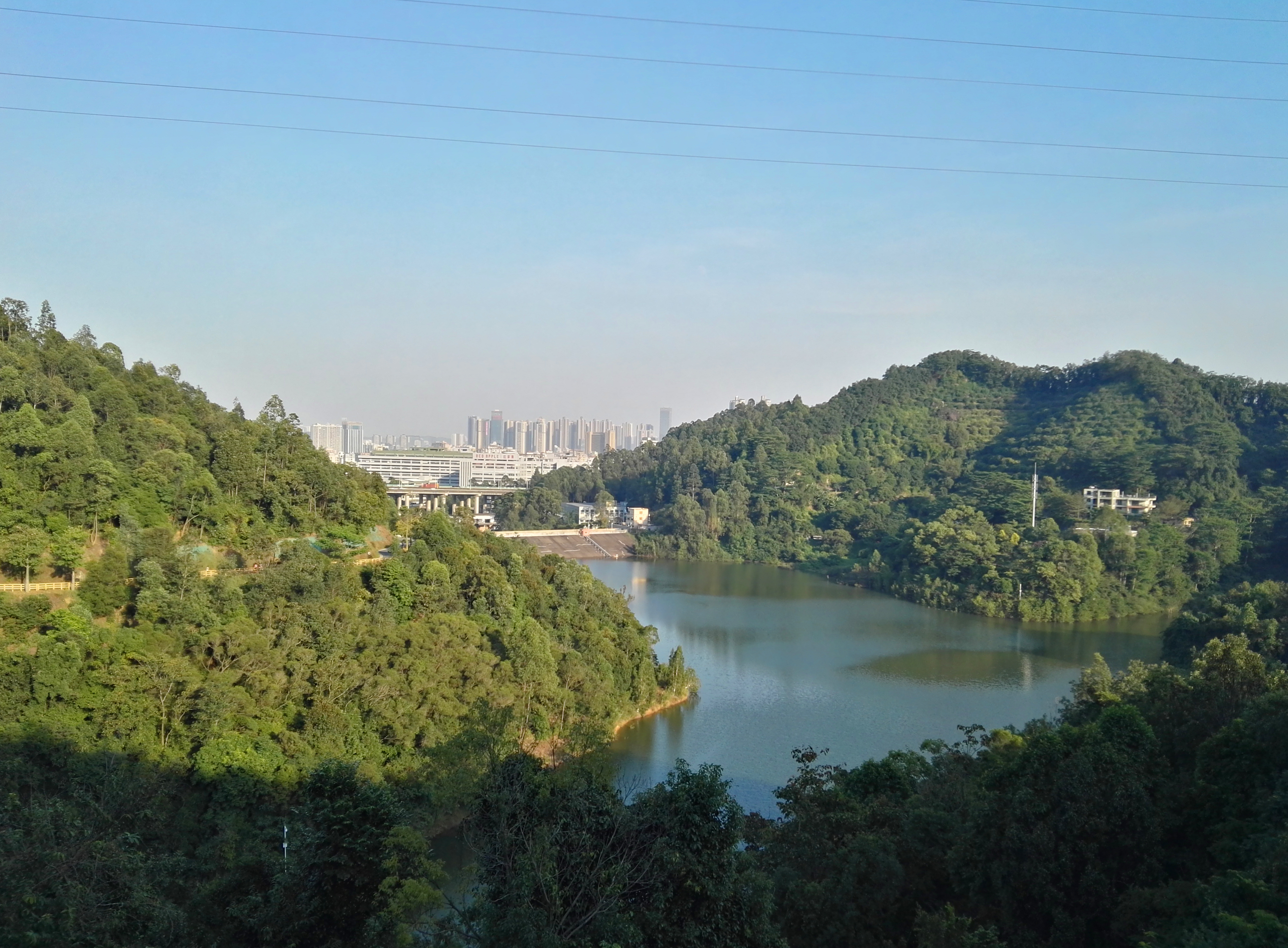 羊台山玻璃观景台在哪里,深圳羊台山最佳观景