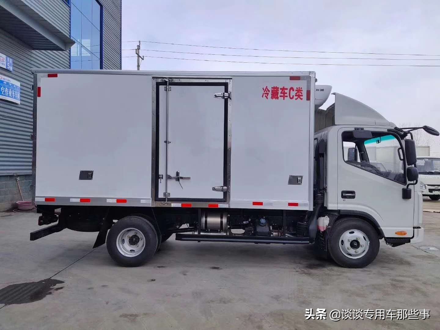 江淮国六帅铃e排半冷藏车,江淮混动轻卡冷藏车