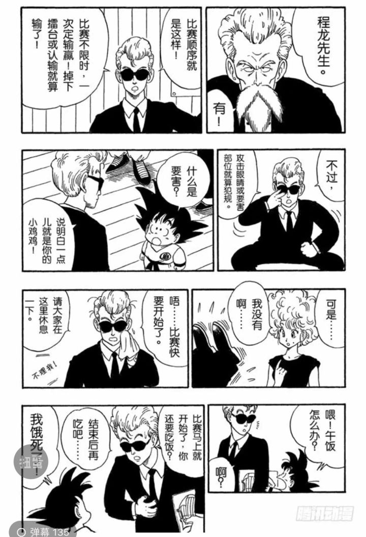 龙珠武道大会裁判有多强,龙珠中的第一武道会