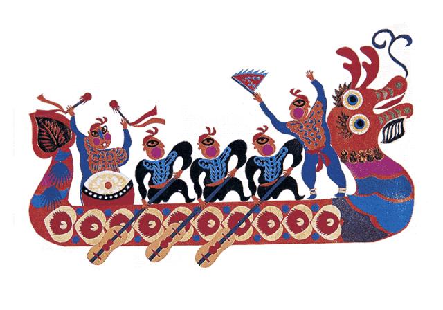 在云丘山「龙舟」被玩出了新花样，很多人都没玩过！