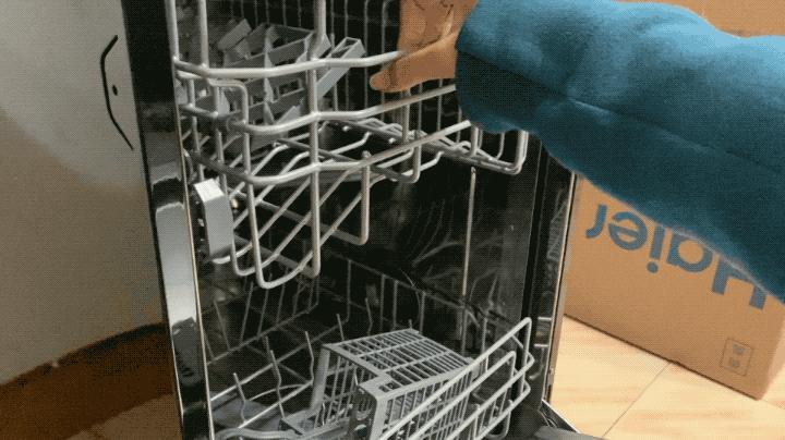 海尔10套大容量嵌入式洗碗机,海尔集成水槽洗碗机13套