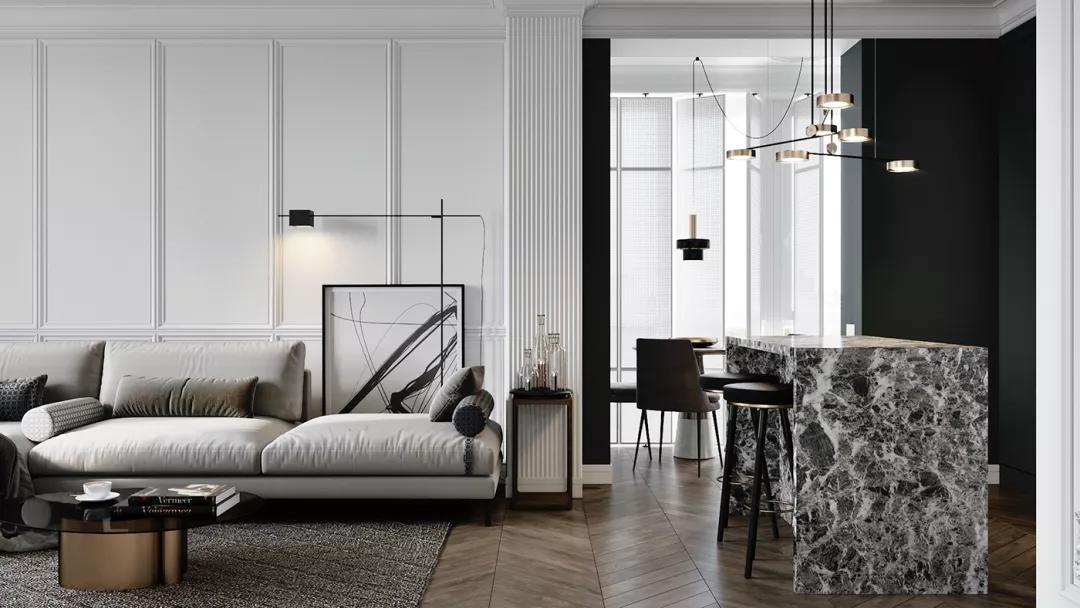 常州别墅装修简约美式案例赏析,常州别墅装饰现代简约风格案例