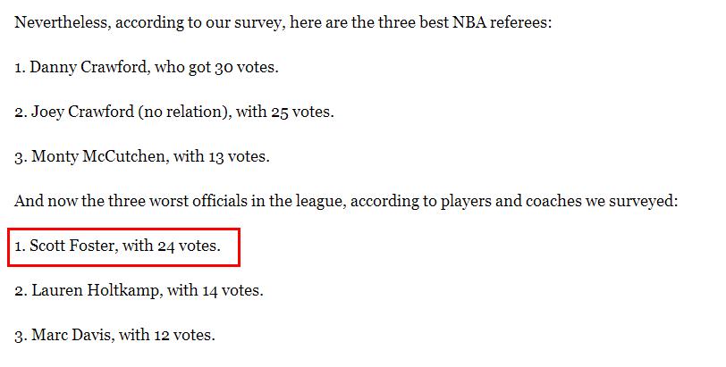 18年抢七福斯特,福斯特黑哨集锦