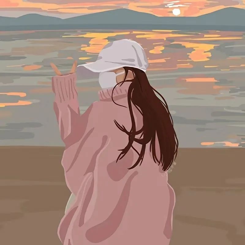 仙气飘飘紫色系头像闺蜜,三人闺蜜头像真人不露脸