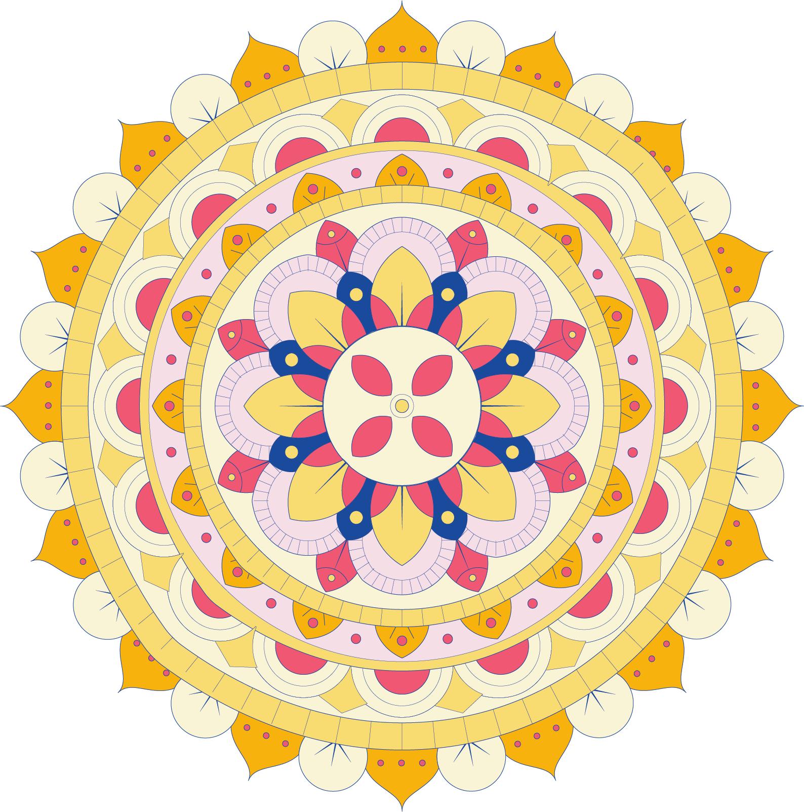 中国圆形图案花纹,中国传统花纹简单图案大全