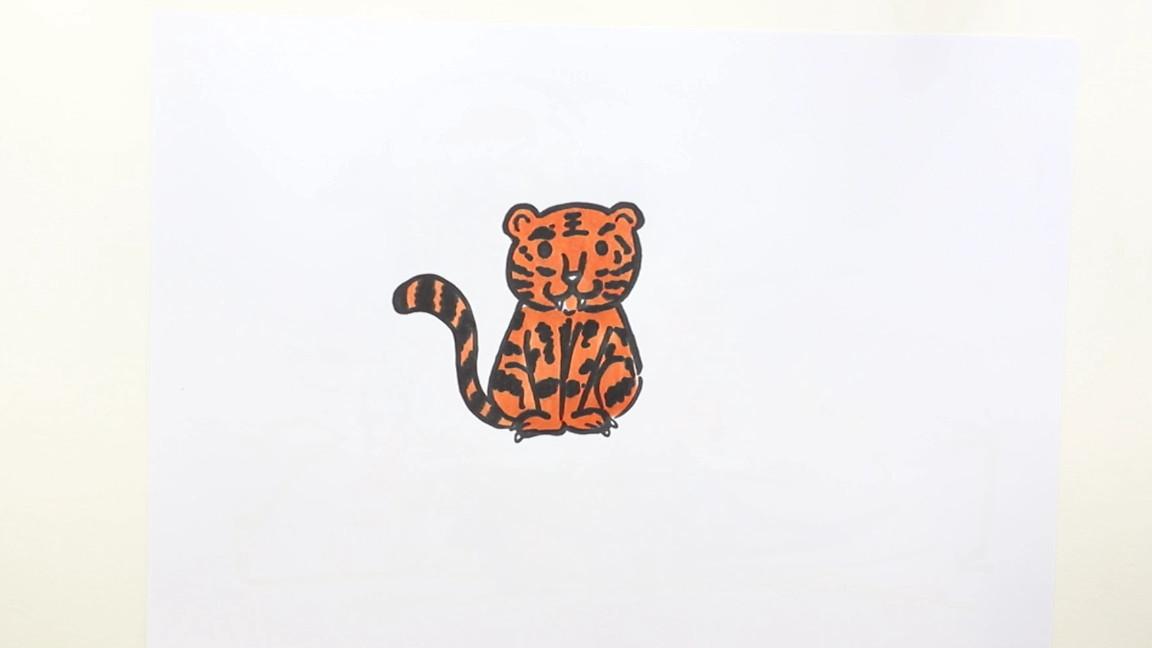 可爱小动物简笔画,可爱小动物简笔画大全