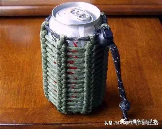 编绳杯套,编绳防烫杯套