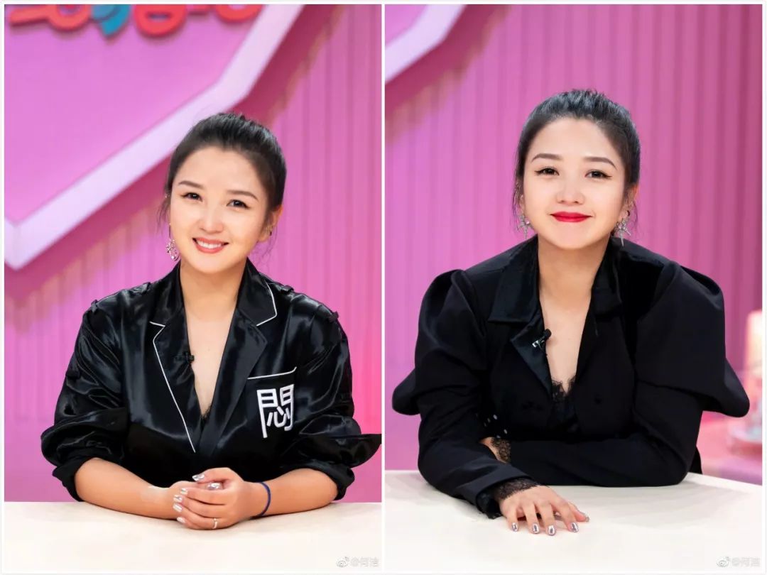 何洁怎么和以前长得不一样了,何洁的造型越来越暗黑了