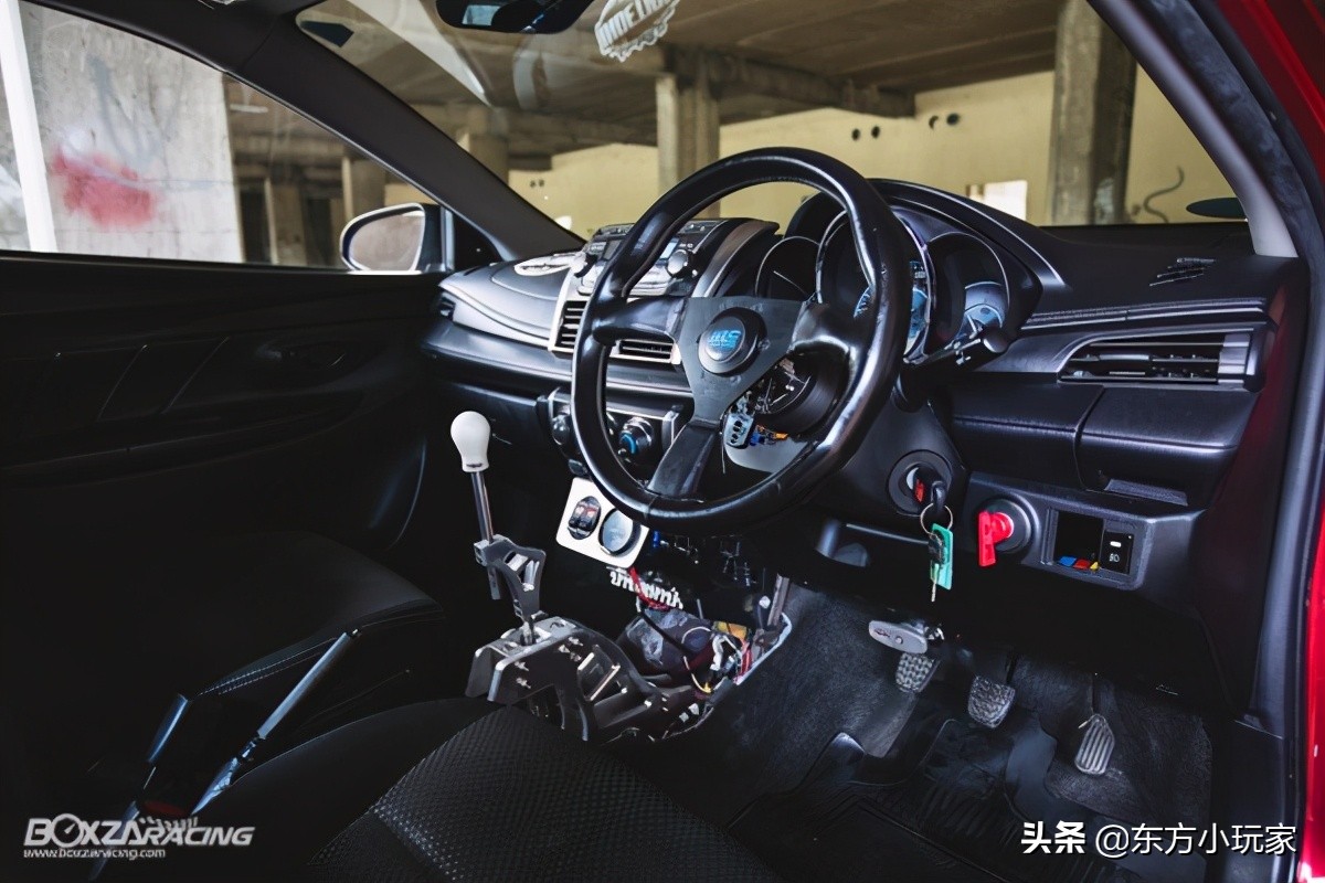 丰田威驰加涡轮,小排量汽车丰田威驰1.3改机械增压