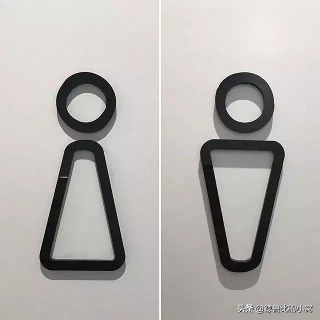 宝宝巴士男女厕所标志,反人类厕所男女标志