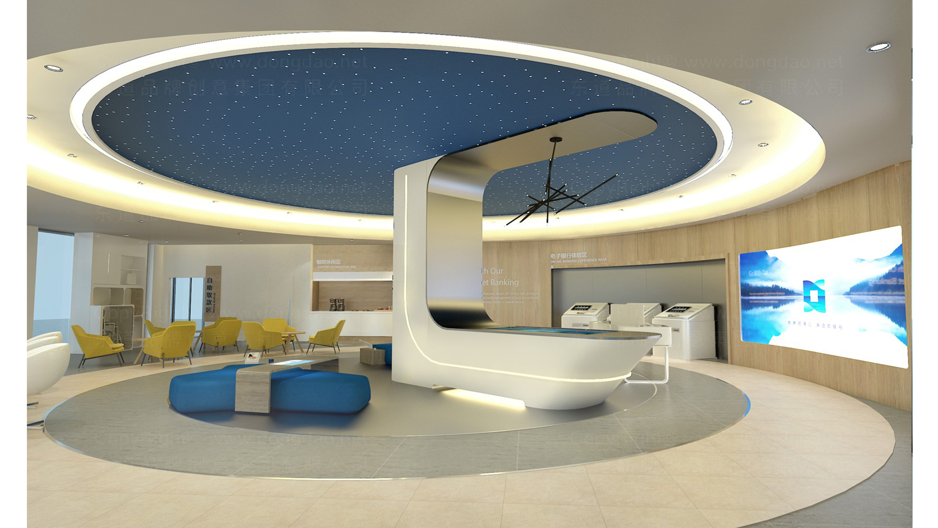 银行空间设计与创意方法,银行空间设计理念说明
