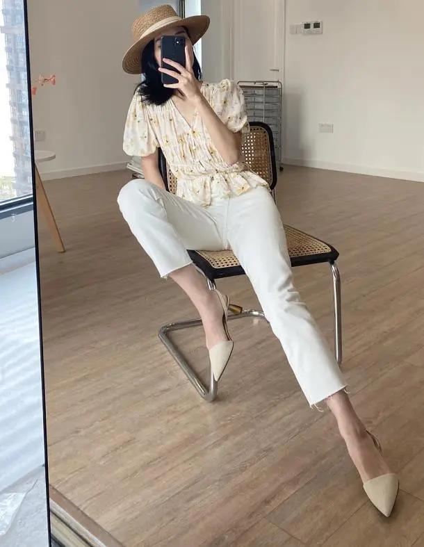 夏季必穿的船鞋原来可以这样搭配,船鞋法式小香风小个子