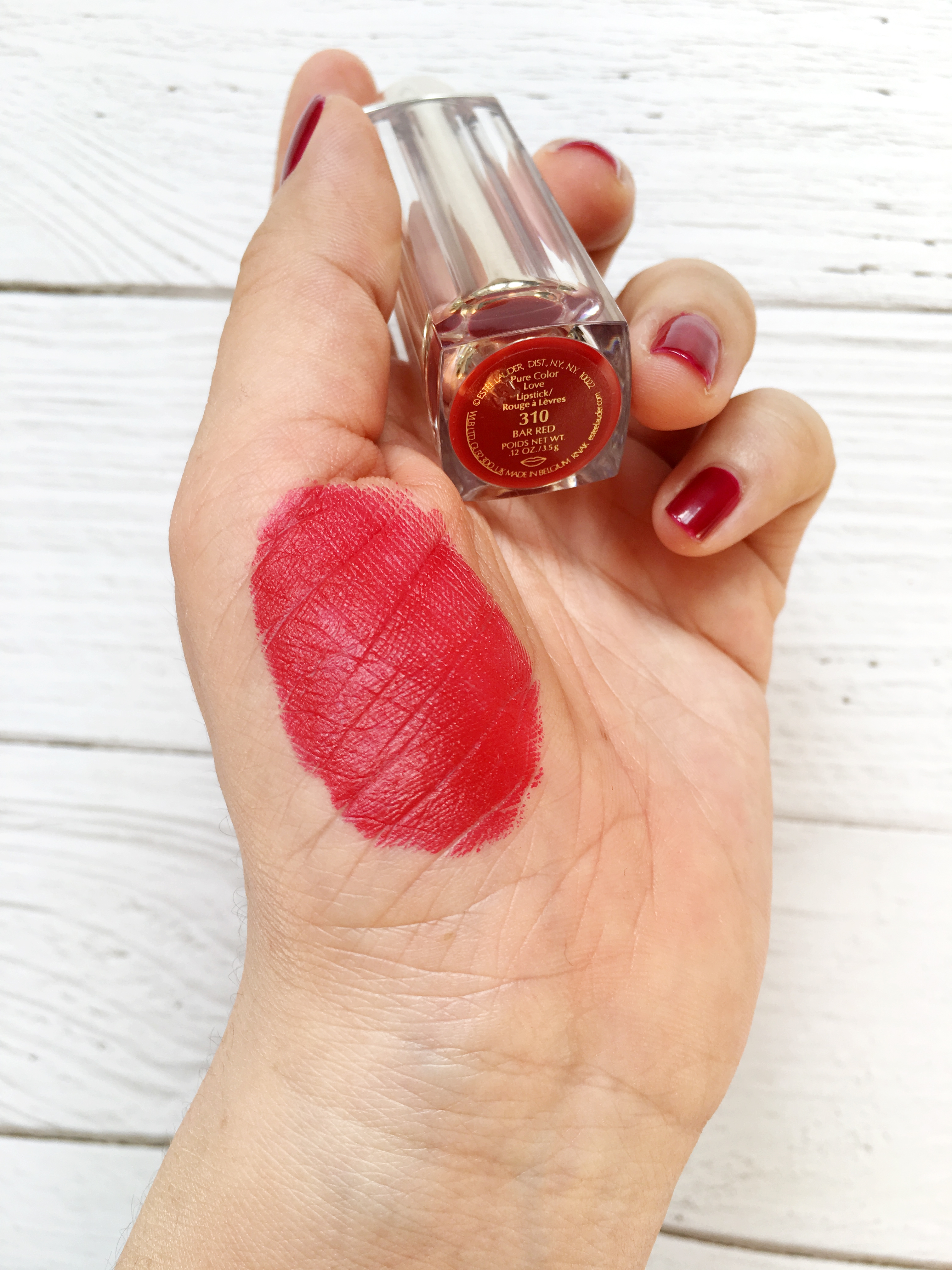 你会选哪支?超高性价比专柜品牌口红试色分享雅诗兰黛唇膏试色